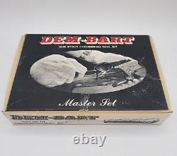 Vintage Dem-Bart Gun Stock Checkering Tools Kit MASTER SET 20 LPI New Old Stock