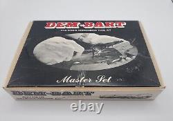 Vintage Dem-Bart Gun Stock Checkering Tools Kit MASTER SET 20 LPI New Old Stock