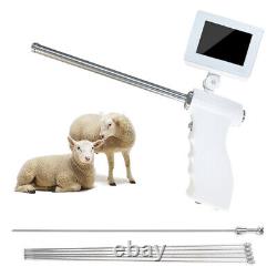 Visual Artificial Insemination Gun Sheep Kit Camera 360° Adjustable Screen NEW