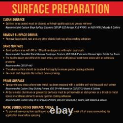 WWII Olive Drab T73 Urethane Spray-On Truck Bed Liner 1.5 Gal Kit Spray Gun