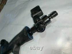 Walcom Carbonio Geo Clear Spray Gun with digital gauge, regulator, repair kit, etc