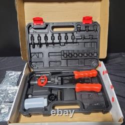 WelderElite Model RG613 -405 Pc Dual Function 14 Manual Rivet Gun Kit NEW