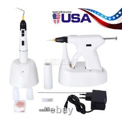 Wireless Dental Endodontic Obturation System Gutta Percha Heated Pen+Gun Kit