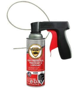 Woolwax Vehicle Undercoating kit #3. 5 Gal. Kit PRO GUN with2 wands. Clear or Black