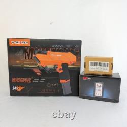 Worker Nightingale Blaster Pro W0655 Teal Foam Dart Gun with Battery Charger