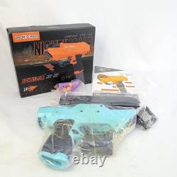 Worker Nightingale Blaster Pro W0655 Teal Foam Dart Gun with Battery Charger