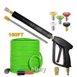 YAMATIC Pressure Washer Gun and Hose Kit 3/8 Swivel Quick /M22-14mm 4000PSI
