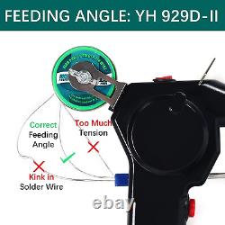 YIHUA 929D-II Soldering Gun Kit Motorized Industrial Automatic Solder Feeding wi