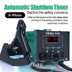 YIHUA 948 90W Desoldering Station Vacuum Desoldering Pump Solder Station Kit