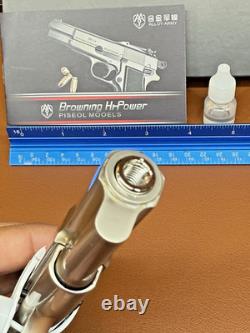 12 Browning Hi Power M1935 MK. 1 Modèle de Pistolet Jouet Rare Modèle Phare Seiko 9mm
