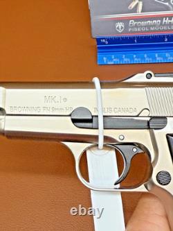 12 Browning Hi Power M1935 MK. 1 Modèle de Pistolet Jouet Rare Modèle Phare Seiko 9mm