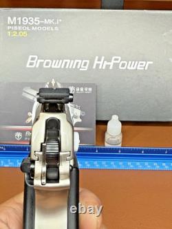 12 Browning Hi Power M1935 MK. 1 Modèle de Pistolet Jouet Rare Modèle Phare Seiko 9mm