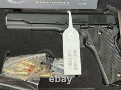 12 Colt M1911A1 Modèle Pistolet en Métal Jouet avec Chargeur Non Tirant Modèle Phare Seiko 1911