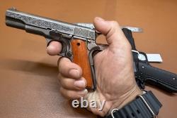 12 Colt M1911A1 Modèle Pistolet en Métal Jouet avec Chargeur Non Tirant Modèle Phare Seiko 1911