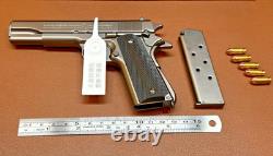 12 Colt M1911A1 Modèle Pistolet en Métal Jouet avec Clip Non-Fonctionnel Modèle Phare Seiko 1911