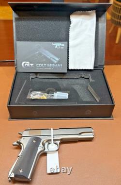 12 Colt M1911A1 Modèle Pistolet en Métal Jouet avec Clip Non-Fonctionnel Modèle Phare Seiko 1911