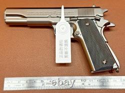 12 Colt M1911A1 Modèle Pistolet en Métal Jouet avec Clip Non-Fonctionnel Modèle Phare Seiko 1911