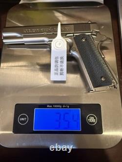 12 Colt M1911A1 Modèle Pistolet en Métal Jouet avec Clip Non-Fonctionnel Modèle Phare Seiko 1911