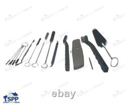 15D546 - Kit de nettoyage de fusil à fusion. Le kit comprend 11 outils et brosses pour nettoyer.