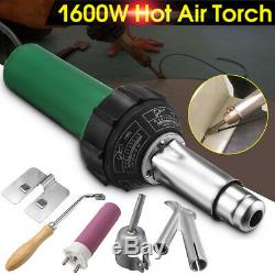 1600w 220v Air Chaud Torche De Soudage En Plastique Pistolet Soudeur Pistolet Tool Kit Withnozzle