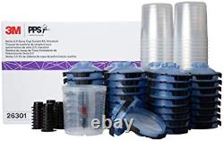 26301 Pps 2.0 Spray Gun Cup, Lids And Liners Kit, 125-micron Filt