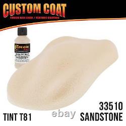 33510 Sandstone T81 Revêtement de lit de camion en uréthane en aérosol, ensemble de pistolet pulvérisateur de 1,5 gallon