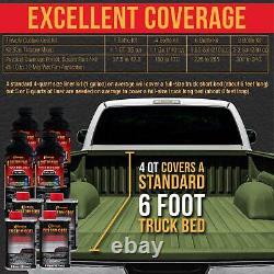 34128 Woodland Green Urethane Spray-On Truck Bed Liner, Kit de pistolet pulvérisateur de 2 gallons