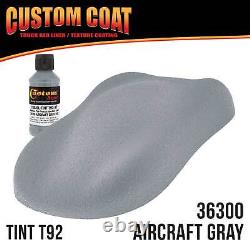 36300 Gris Avion T92 Urethane Spray-On Revêtement de Benne de Camion, Kit de Pistolet de Pulvérisation de 2 Quarts
