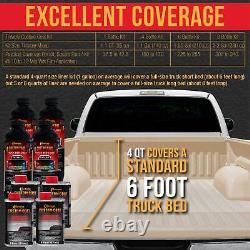 36521 Frost Beige T84 Revêtement de lit de camion en uréthane pulvérisé, ensemble de pistolet pulvérisateur de 2 gallons