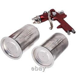 3 Pcs Nouveau Hvlp En Aluminium Air Spray Gun Kit Auto Paint Car Primer Detail Basecoat