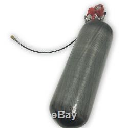 Acecare Pcp Gun 9l Ce 4500psi En Fibre De Carbone Réservoir D'air Sous-marine Kits De Remplissage De Bouteilles