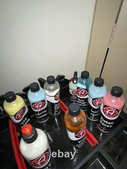 Adams Polishes Bundle Kit Panier Gun En Mousse Sprays De Détail Serviettes En Microfibre