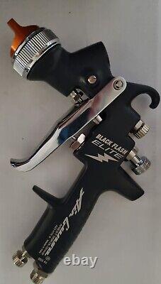 Anest Iwata Az3 Hte-s Black Flash Elite 1.6mm Pistolet À Vaporisateur + Free Cleaning Kit