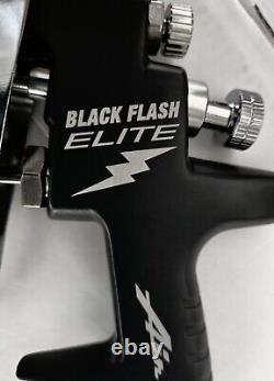 Anest Iwata Az3 Hte-s Black Flash Elite 1.6mm Pistolet À Vaporisateur + Free Cleaning Kit