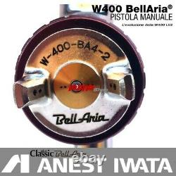 Anest Iwata W400 Bellaria Classic Plus Pro Kit 1.3 MM Pistolet À Vaporisateur Professionnel