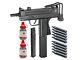 Asg Cobray Ingram M11 Co2 Bb Sous-machine Gun Kit 0.177 Cal 2 Magazines 3000 Bb