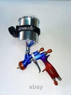 Atom X88 INFINITY Kit de pistolet pulvérisateur d'air pour peinture automobile avec buses de 1,3 et 1,4 - Combo
