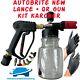 Autobrite Direct Nouvelle Lance à Mousse 1/4 Déconnexion Rapide + Kit Pistolet Pivotant Karcher
