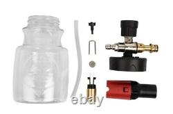 Autobrite Direct Nouvelle Lance à Mousse 1/4 Déconnexion Rapide + Kit Pistolet Pivotant Karcher