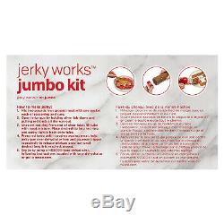 Beef Jerky Maker Maison Commercial Meat Gun Kitchen Travail Jumbo Assaisonnement Kit