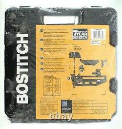 Bostitch 16ga Finition Pneumatique Nailer Kit Oil Free Nail Gun Tool Case Fn1664k