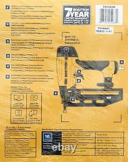 Bostitch 16ga Finition Pneumatique Nailer Kit Oil Free Nail Gun Tool Case Fn1664k