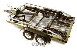 C27733gun Kit De Remorque À Double Essieu Plat Pour 1/10 Balance Rc 580x320x110mm