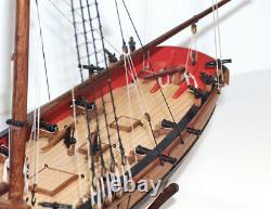 Caldercraft Hms Sherbourne 8 Canon Royal Navy Cutter 1763 Wood Kit 164 Échelle