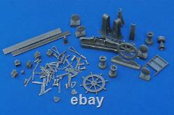 Canon ferroviaire italien 381/40 1/35 WWII Kit en résine
