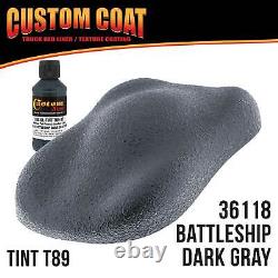 Cuirassé Dark Gray Urethane Spray-on Truck Bed Liner, 2 Gal Kit With Spray Gun