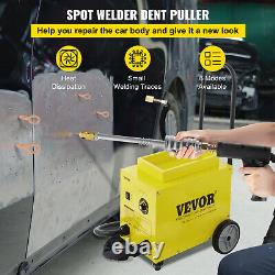 Dent Pulper Spot Soudeur Soudeur 4.5kva Car Body Repair Kit 110v 6 Modes