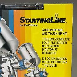 Devilbiss Startingline Spray Gun Kit Peinture Et Touch Up Kit 802342 (nouveau)