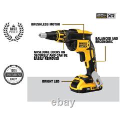 Dewalt 20-volt Max Xr Sans Fil Sans Fil À Vis De L'outil Combo Gun/cut-out (2-tool)