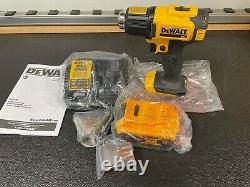 Dewalt 20v Max Cordless Heat Gun Kit (dce530p1) Dual Temp, Pistolet Poignée